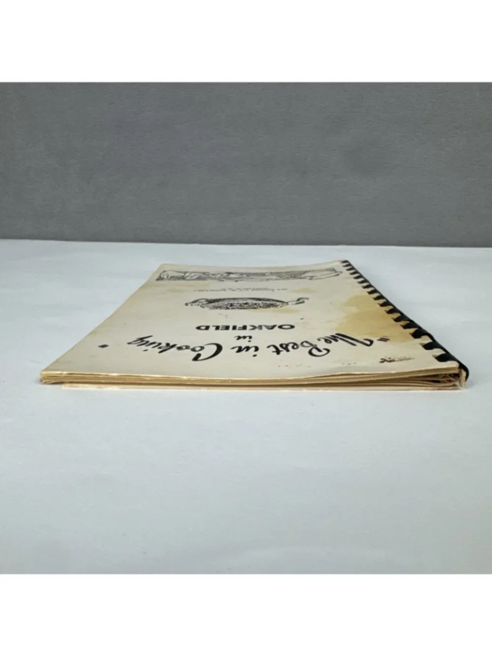The Best in Cooking in Oakfield NY Cookbook IRA Spring VFW Auxiliary 50s/60s